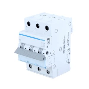 Hager Interruptor magnetotérmico C 10A 3P 6kA