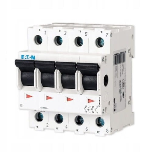 Eaton Interruptor Seccionador 3-Fases 4P 63A 240V GPV-401-197
