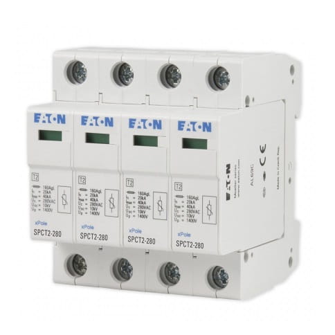 Eaton protector de sobretensión tipo 2 (C) 4P 20kA 1,4kV GPV-401-226