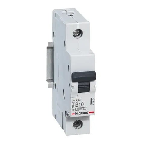 Legrand Interruptor automático B 10A 1P 6kA RX3 GPV-401-229