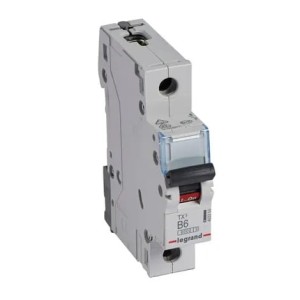 Legrand Interruptor automático B 6A 1P 6kA S 301 TX3