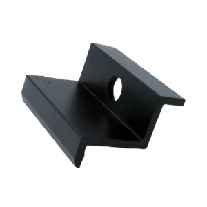 Pinza final H32 aluminio 6060 orificio M8 pintado