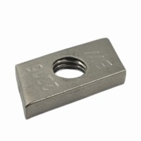 Inserto roscado M8 Tipo 28/15 Acero A2 bordes afilados
