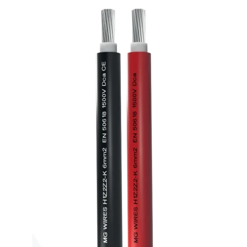 Cable Solar DC 1x4mm2 rojo MG Wires Clase D - CPR PV-200-dc1x4-02
