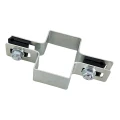 Abrazadera intermedia para paneles de vallado 40x60 galvanizado GPV-700-04 (2)