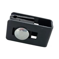 Abrazadera universal soporte conector para paneles de valla antracita grafito