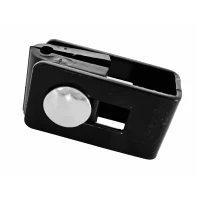 Abrazadera universal soporte conector para paneles de valla negro