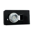 Abrazadera universal soporte conector para paneles de cerca negro GPV-700-17 (2)