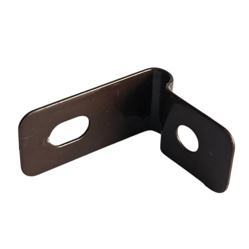 Clip soporte abrazadera 1/2 para paneles de vallado marrón GPV-700-30
