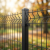 Poste de valla 60x40x1,2 mm, longitud 2,4 m, RAL 9005 GPV-700-72 (4)