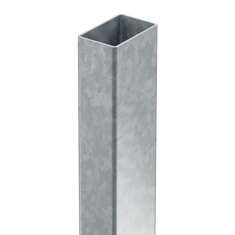 Poste para valla 60x40x1,2 mm, longitud 2,4 m, galvanizado GPV-700-70 (2)