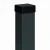 Poste de valla 80x80x2 mm, longitud 2,4 m, gris antracita GPV-700-73 (1)