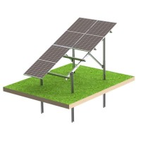 Kit Solar N2V Ultra Strong – estructura fotovoltaica de suelo para 4 paneles