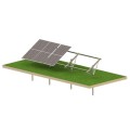 Estructura de suelo fotovoltaica Ultra Strong 6 paneles - Sistema de montaje T1V GPV-T1V-US6 (1)