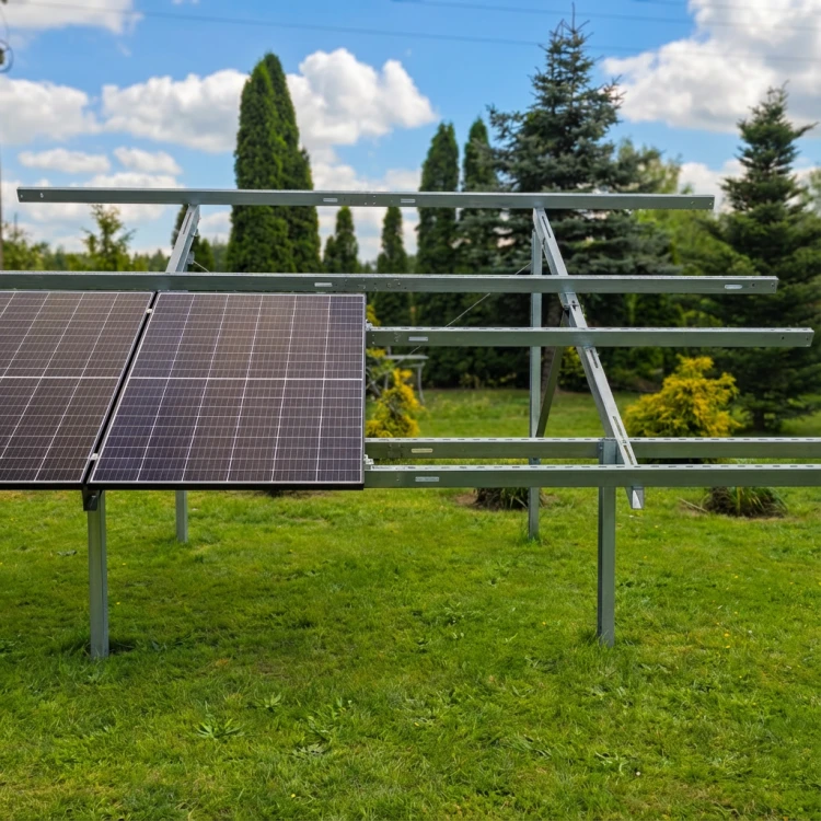 Kit Solar N2V Light – estructura fotovoltaica de suelo para 8 paneles GPV-N2V-L8 (8)