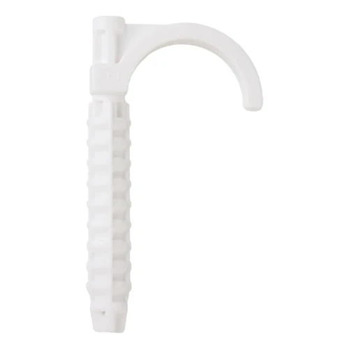 Soporte de un brazo corto para fijación de tuberías de instalación 80 uds. 000-071 (1)