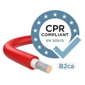 Cable para instalaciones fotovoltaicas H1Z2Z2-K clase B2 (CPR) Rojo 6mm NO INFLAMABLE 000-114 (2)