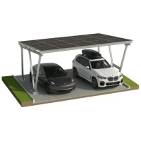 Cobertizo fotovoltaico VICA para 2 vehículos SOLO Carport