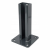 Base para poste de valla 60x40 antracita RAL 7016 galvanizada 000-152 (1)