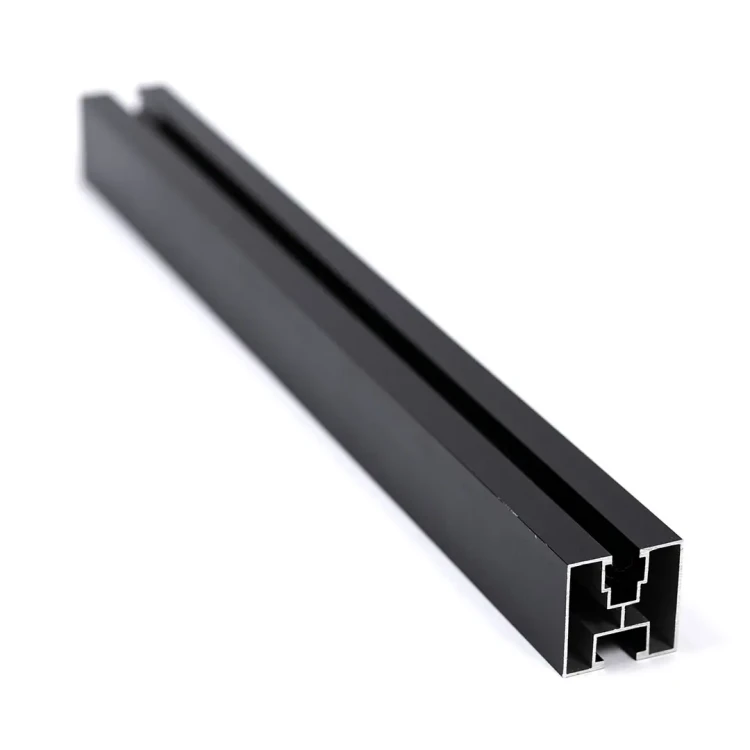 Perfil de aluminio 221cm 40x40 para tornillos hexagonales Anodizado PV-01-05-AN