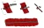 Perfil de aluminio 221cm 40x40 para tornillos hexagonales Anodizado PV-01-05-AN (3)