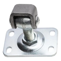 Bisagra ajustable con placa rectangular M16 85x55 mm