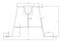 Puente trapezoidal 33cm H-70 de EPDM para cubiertas de chapa trapezoidal PV-02-04 (1)