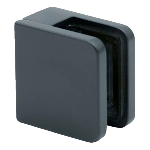 Soporte para vidrio 45x45x26 mm antracita vidrio 6-10,76 mm zamak sistema plano pintado