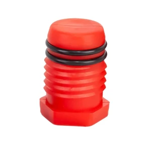 Tapón de prueba de estanqueidad para tuberías 25/26 mm rojo