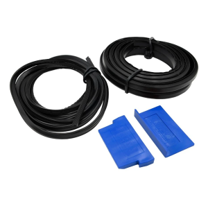 Kit de montaje 2,5 m para perfiles tipo U/L grosor de vidrio de 16 a 17,52 mm Kozza