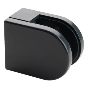Soporte para vidrio 6-10,76 mm 50x40x26 mm pin zamak sistema plano antracita