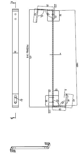 Gancho de techo S470 PV-08-24 (1)