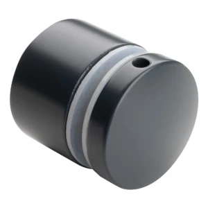 Soporte puntual para vidrio 8-21,52 mm fi 50/30/M10x40 aisi 304 sistema plano antracita