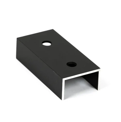 Conector de perfil 10cm Anodizado PV-18-04