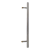 Tirador de puerta unilateral redondo 32×800 mm – acero inoxidable AISI 304, satinado, fijación 45° 000-723 (1)