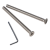 PINOX tirador de puerta bilateral redondo negro Ø 32 x 1400 mm AISI 304 000-747 (3)