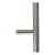 Tirador-antaba para puerta de una cara redondo 45° acero AISI 304 satinado 32×1000 mm 000-752 (2)