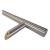 Tirador-antaba para puerta de una cara redondo 45° acero AISI 304 satinado 32×1000 mm 000-752 (3)