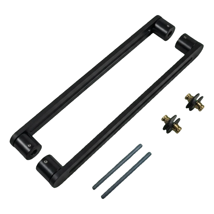 PSG tirador de puerta doble cara rectangular 90° acero negro 40×450 mm 000-768 (3)