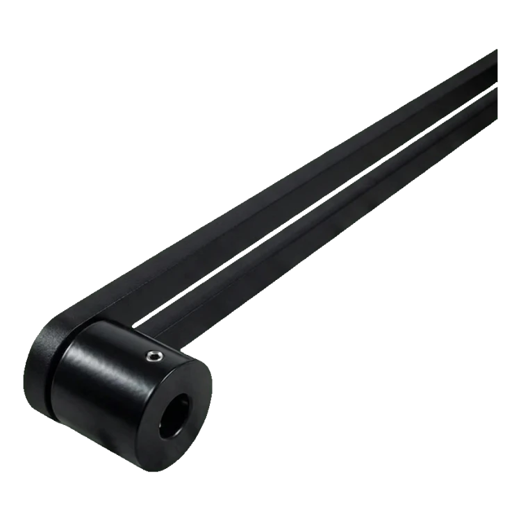 PSG tirador de puerta doble cara rectangular 90° acero negro 40×450 mm 000-768 (5)