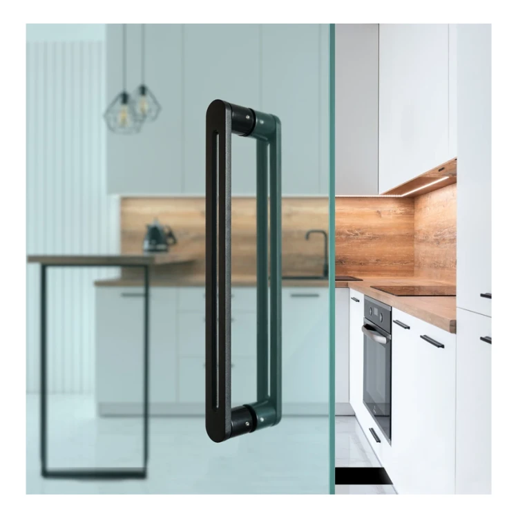 PSG tirador de puerta doble cara rectangular 90° acero negro 40×450 mm 000-768 (6)