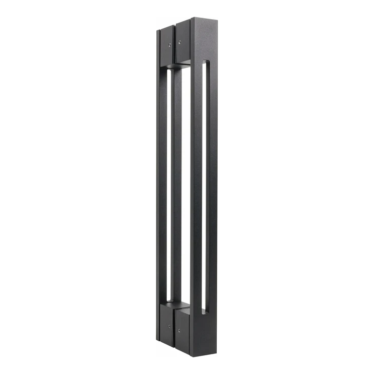 PSG tirador de puerta bilateral rectangular 90° acero negro mate 40×478 mm 000-769 (1)