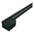 PSG tirador de puerta bilateral rectangular 90° acero negro mate 40×478 mm 000-769 (3)