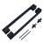PSG tirador de puerta bilateral rectangular 90° acero negro mate 40×478 mm 000-769 (4)