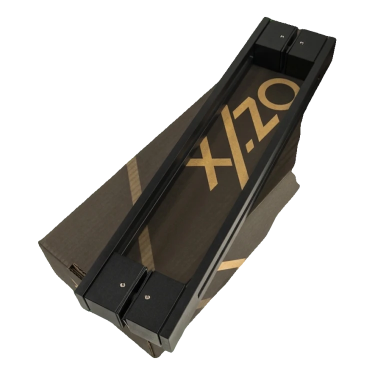 PSG tirador de puerta bilateral rectangular 90° acero negro mate 40×478 mm 000-769 (5)