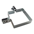 Abrazadera esquinera para paneles de valla 100x100 mm galvanizada 000-773 (2)