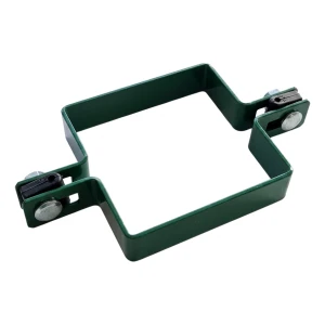 Abrazadera intermedia para paneles de valla 100x100 mm verde