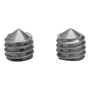 Tornillo prisionero con punta cónica M5×5 mm DIN 914 acero inoxidable A2