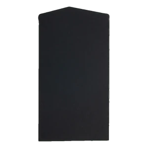 Tapón lateral Kozza para perfil de barandilla de vidrio completo KE 100 – gris oscuro