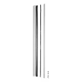Kozza KB5000 – balcón francés completo de aluminio H1100 mm, vidrio 16–17,52 mm, anodizado mate 000-851 (4)